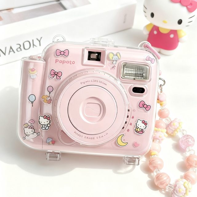 POPOTO Polaroid camera can directly produce color photos and image students' birthday gifts