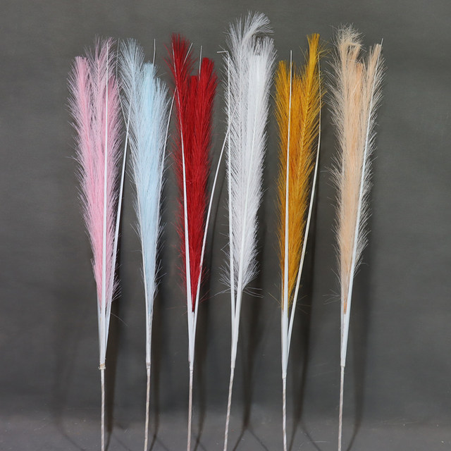 
Wedding decoration wedding hall floral simulation silk flowers reed fireworks decoration stage welcome shopping mall window cloth beautiful display