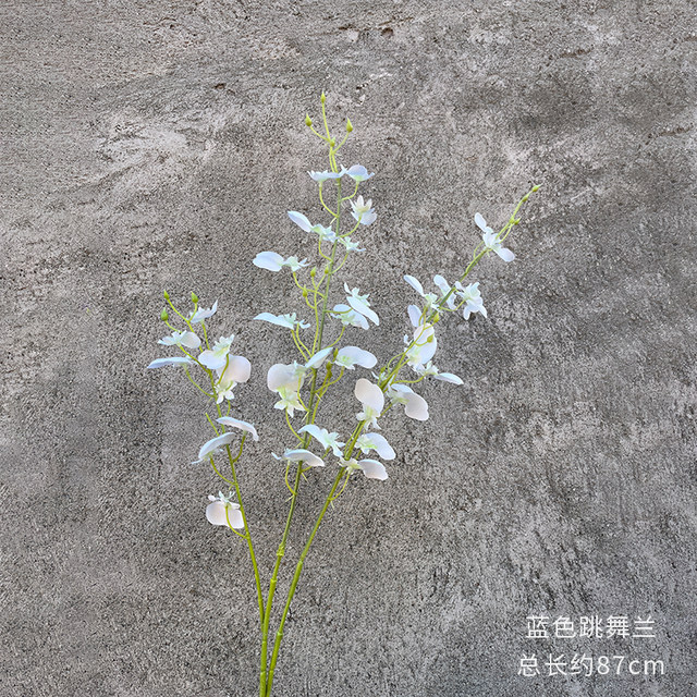 Simulated dance orchid wedding decoration layout wedding hall fake flower road flower arrangement piece decoration wedding flower art flower material