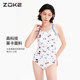 zokezhouke swimsuit women's swimming pool special one-piece hot spring 2025 new large size girls' swimsuit for women