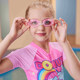 zokezhouke children's swimming goggles professional girls waterproof and anti-fog high-definition flat light racing training swimming glasses
