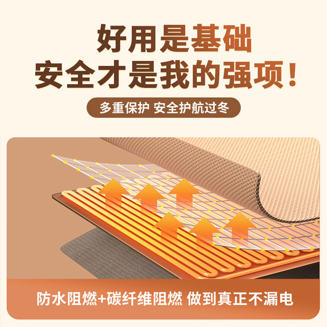 MERF Yunshang Warm Shawl USB Electric Blanket Outdoor Camping Office Heating Blanket Single Mattress Warming Cover Blanket