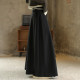 AIRIQI winter new texture commuting and slim casual high waist A-line midi skirt skirt AY34BQ505