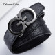 Caluom Kaiol men's authentic belt genuine leather 2023 new young people's belt automatic buckle business fashion