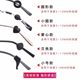 Glasses anti -off -shedding artifact anti -slip silicone legs cover children's eyes fixed buckle ear and back trailer lens decrease
