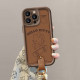 Della Kitty is suitable for iPhone16 mobile phone case Apple 15promax protective set Huawei PURA70 width vivox100 Xiaomi 14 anti -drop OPPO red rice k70 Honor 20 coffee color