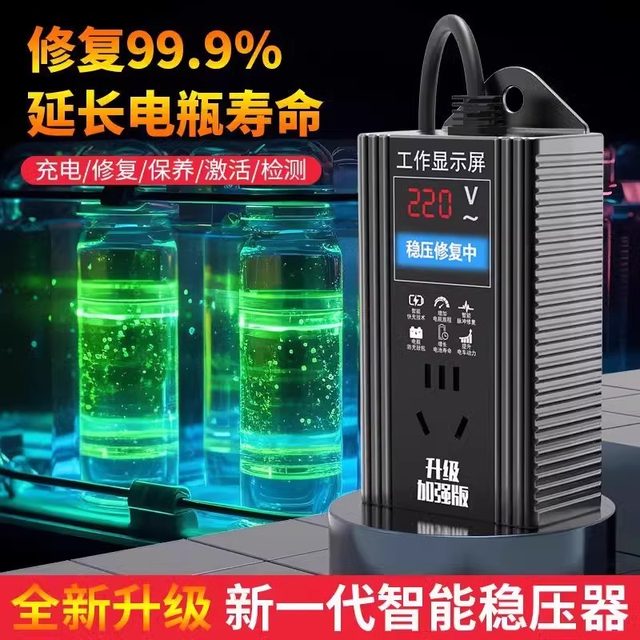 Special voltage regulator for electric vehicle battery repairer 48V60V72V96V universal activation to extend battery life