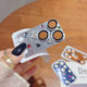 Suitable for iphone17 lens film rhinestone Apple 17promax diamond-encrusted 15pro camera protection ring 13 Xingyu Orange all-inclusive 16plus lens sticker 14max one-piece coverage shiny new style