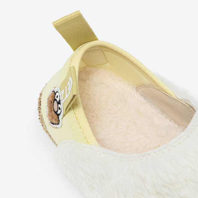 OETZI Iceman Oz's ugly shoes for women, autumn and winter lazy slip-on furry shoes counter, the same style Lok Fu trendy shoes