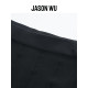 JASON WU 25-year new semi-transparent spliced ​​fishtail knitted versatile skirt skirt
