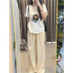 White front shoulder short sleeves large size women's fat mm loose T-shirt for women 2025 new bamboo joint cotton v-neck top summer women's clothing
