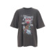 wana try pure cotton summer new short-sleeved women cartoon fun old graffiti T-shirt