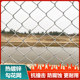 Hot-dip galvanized chain link fence, iron wire guardrail, fence protective net, steel wire breeding cattle, sheep and pig fence orchard enclosure net