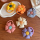 
Princess Sun Sweet Temperament Autumn and Winter Korean Style Flowers Hair Circle Hair Accessories Soft Japanese and Korean Head Rope Candy Color Flowers