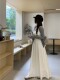 New summer large size fat MM skirt for women with high waist slim draped a-line beauty palate casual long skirt 3-piece set