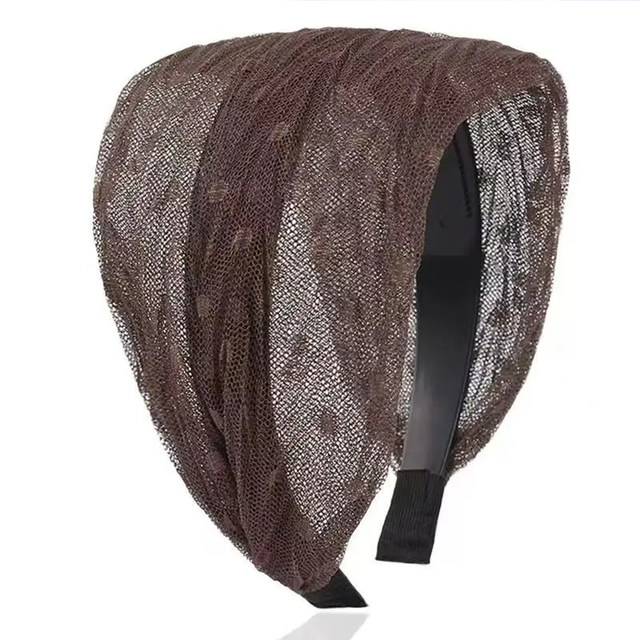 White hair artifact wide-brimmed headband headband seamless hairband 2025 new daily wear non-slip toothed headband for women