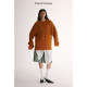 'Broken Faith' Original ripped knitted alpaca wool blend sweater for women's loose lazy tops winter
