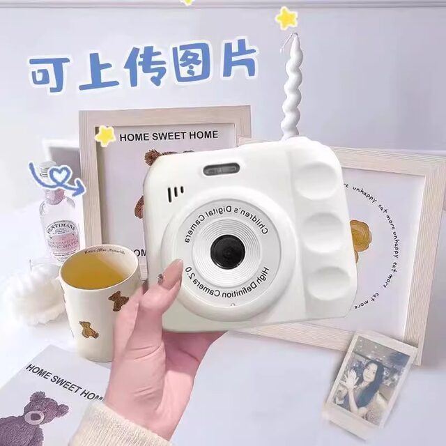 New CCD Polaroid Camera Student Introduction HD Digital Children Printing Camera Boy and Girls Birthday Gift