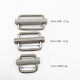 Stainless steel 316 knurled Japanese buckle 50mm adjustment strap accessories knurled belt buckle sliding webbing buckle