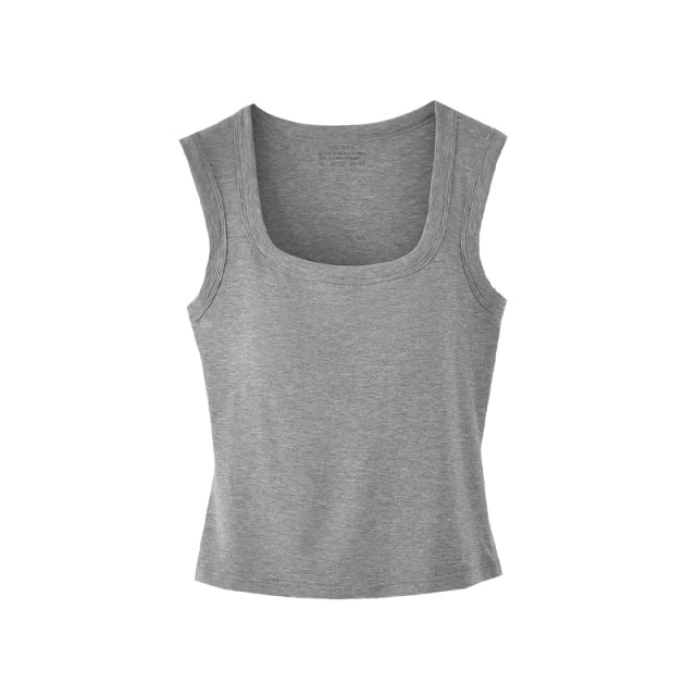 Mu Yuhe wear-free bra vest with suspenders for women 2025 new style outerwear with chest pad cover sleeveless top