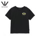 Boy By Boy Summer Fashion Brand Women's Knitted Short-Sleeve T-Shirt Punk Street Loose Casual Simple W01028