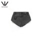 BOYBYBOY summer fashion brand women's denim shorts versatile full print pattern punk casual and comfortable W53000
