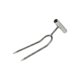 
A hand-held soil loosening two-pronged fork for gardening, growing vegetables, flowers, fertilizing and weeding tools for planting without damaging the root system.