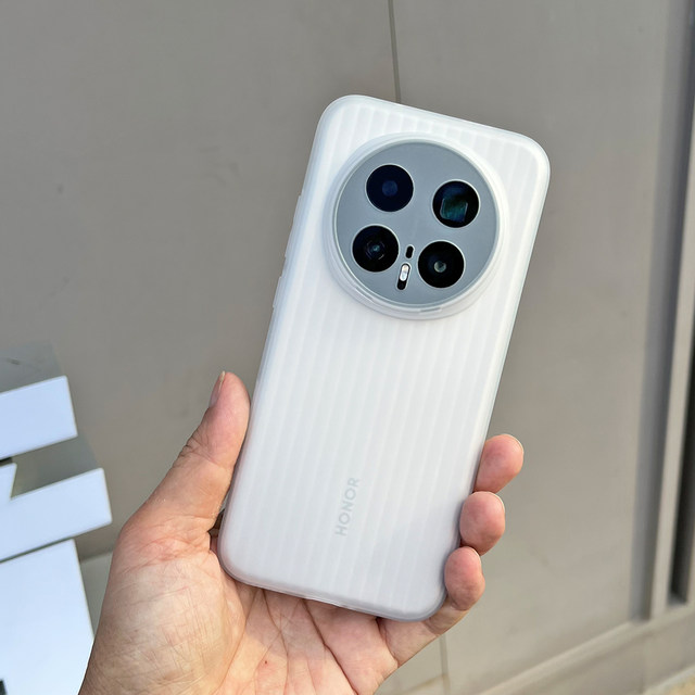 
Suitable for Honor magic8 mobile phone case, soft shell, corrugated anti-slip, light and frosted magic8pro arc edge lens all-inclusive protective case