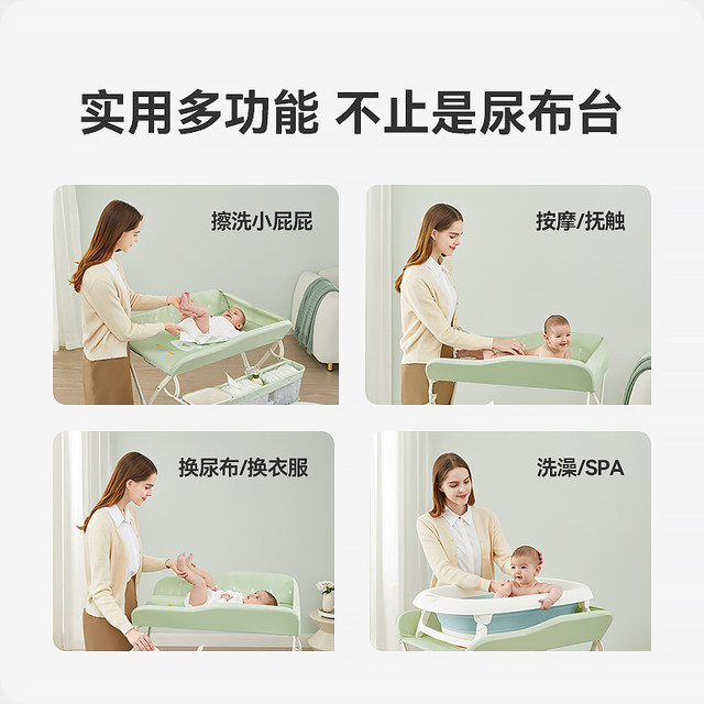 ABCmokoo Esser Baby Changing Table Folding Nursing Table