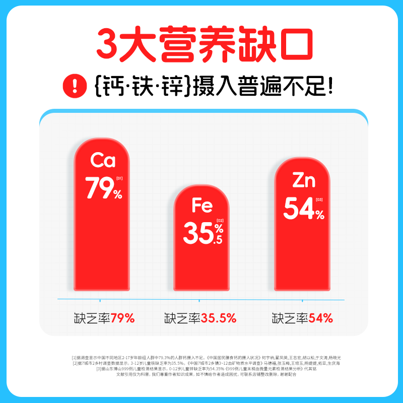 Notland Calcium Iron Zinc Direct Drink Pack Liquid Calcium Children's Flagship