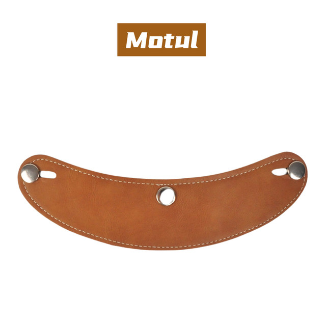 MOTUL three-button leather hat brim decoration MT901 retro helmet matching model