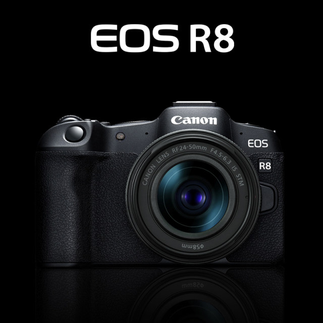 Canon/Canon EOS R8 full-frame mirrorless camera 24-50 set travel home digital EOSR8 entry