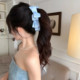 
Korean satin multi-layer bow banana clip for women sweet head high ponytail hairpin temperament versatile hair accessories