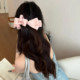
Korean satin multi-layer bow banana clip for women sweet head high ponytail hairpin temperament versatile hair accessories