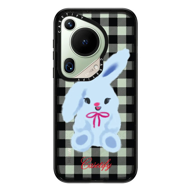 Spot Casetify black plaid rabbit is suitable for Huawei Pura P70 Pro ...
