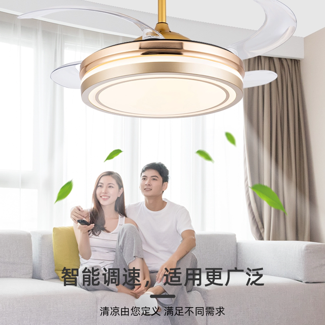 Diamond brand invisible fan light ceiling fan light 2025 new ceiling ...