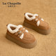 La Chapelle plus velvet Birkenstock shoes for women thick-soled 2025 new winter Northeast snow boots thickened Lok Fu cotton shoes