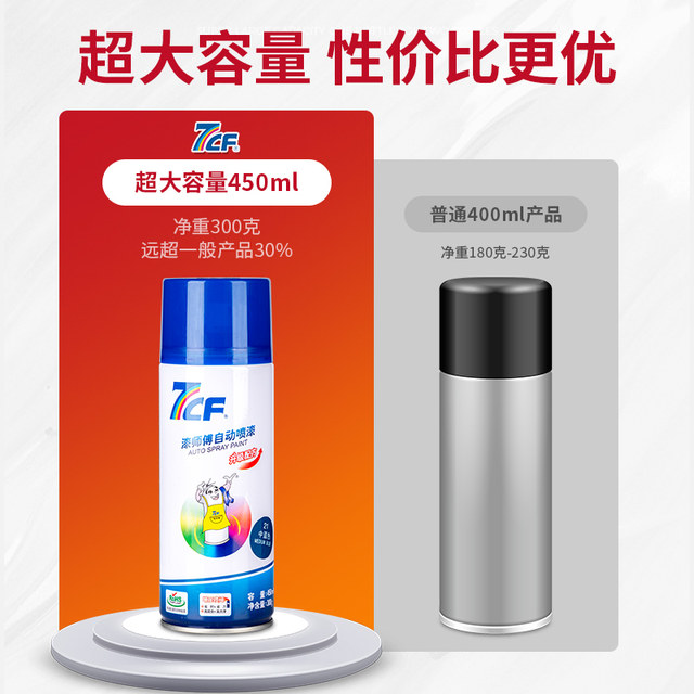 7CF paint master automatic spray paint car hand-crank self-spraying metal wood paint white color adjustment custom anti-rust paint