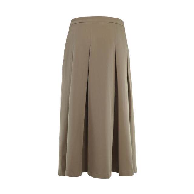 PATAVINITY Temperament Commuting Irregular High Waist Slim A-line Large Slim Skirt for Women Spring and Autumn Mid-length Skirt