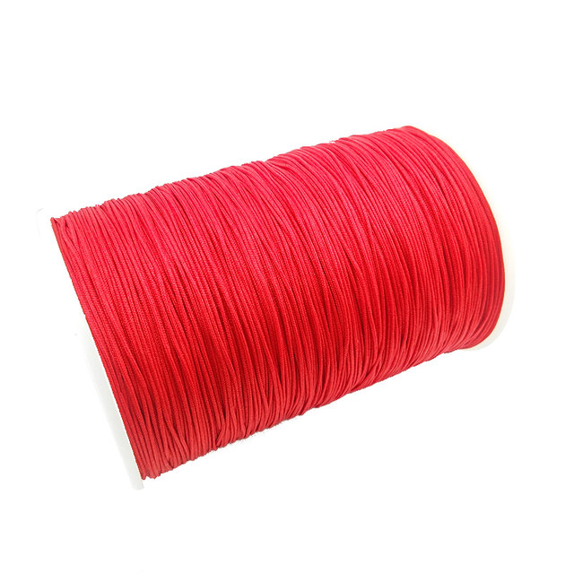 Boting 72 jade line 500 meters large roll jewelry line braided bracelet bracelet red rope DIY pendant red lanyard material