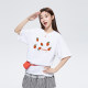 Raspberry Store Cartoon Korean Strawberry Round Neck Short Sleeve T-shirt 2025 Pink New Versatile Sweet Loose Top
