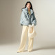 Basic House/Baijiahao winter new sweet style loose and slim texture warm short down jacket