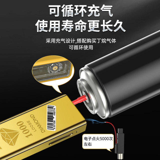 50 metal windproof lighter 2025 new inflatable custom printed and thickened durable wholesale authentic products