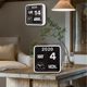 Taiwan Fartech Walci Smart Page Clock Simple Fashion Desktop Creative House Wannian Calendar Living Room clock
