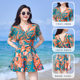 Women's Swimsuit 2025 New Hot Spring Hot Spring Adult Conservative One-piece Concealed Meat Slimming Beautiful Large Size High-end