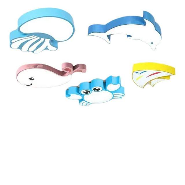 
Kindergarten cloud chandelier colorful corridor children mother and baby room sun star moon shape chandelier ceiling light