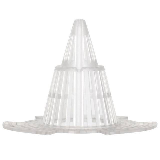 Flower pot bottom hole mesh pad mesh prevent root rot and gardening drainage permeable cone cushion drainage large bonsai anti-mesh soil