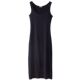 2024 new large-size sleeveless suspender dress summer A small fresh round neck mid-length black vest long skirt
