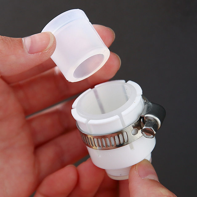 Faucet threadless to 22mm fine thread universal joint bubbler water purifier water purifier external thread accessories