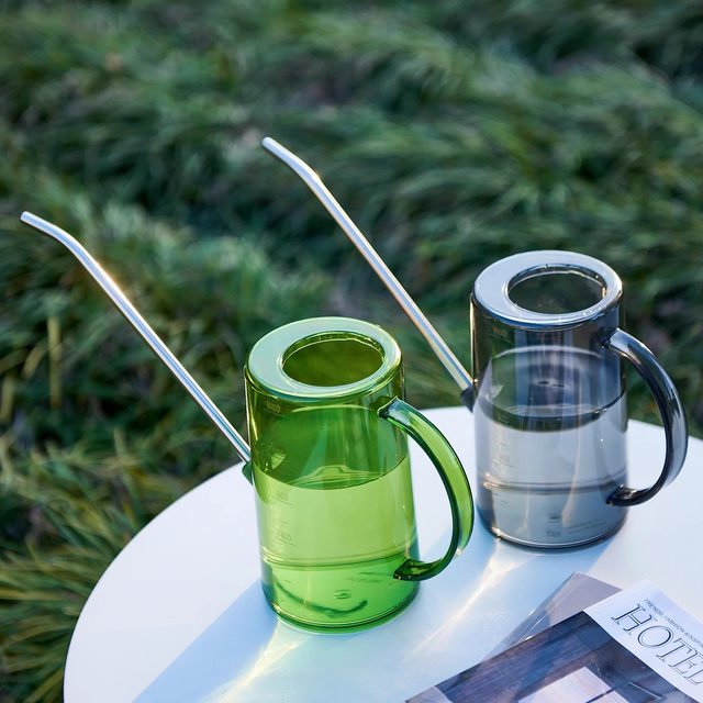 Special long-mouth stainless steel large-capacity thickened gardening succulent watering kettle for watering flowers, household watering kettle for watering vegetables